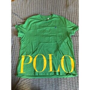 Polo Ralph Lauren 26/1 Jersey Short Sleeve T Shirt Green Mens Classic Fit XL